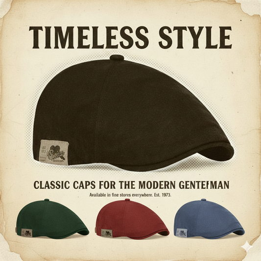 KyotoRetro Classic Japanese Cotton Beret
