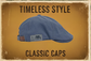 KyotoRetro Classic Japanese Cotton Beret