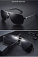 Polarized/Photochromic Square Magnesium Sunglasses