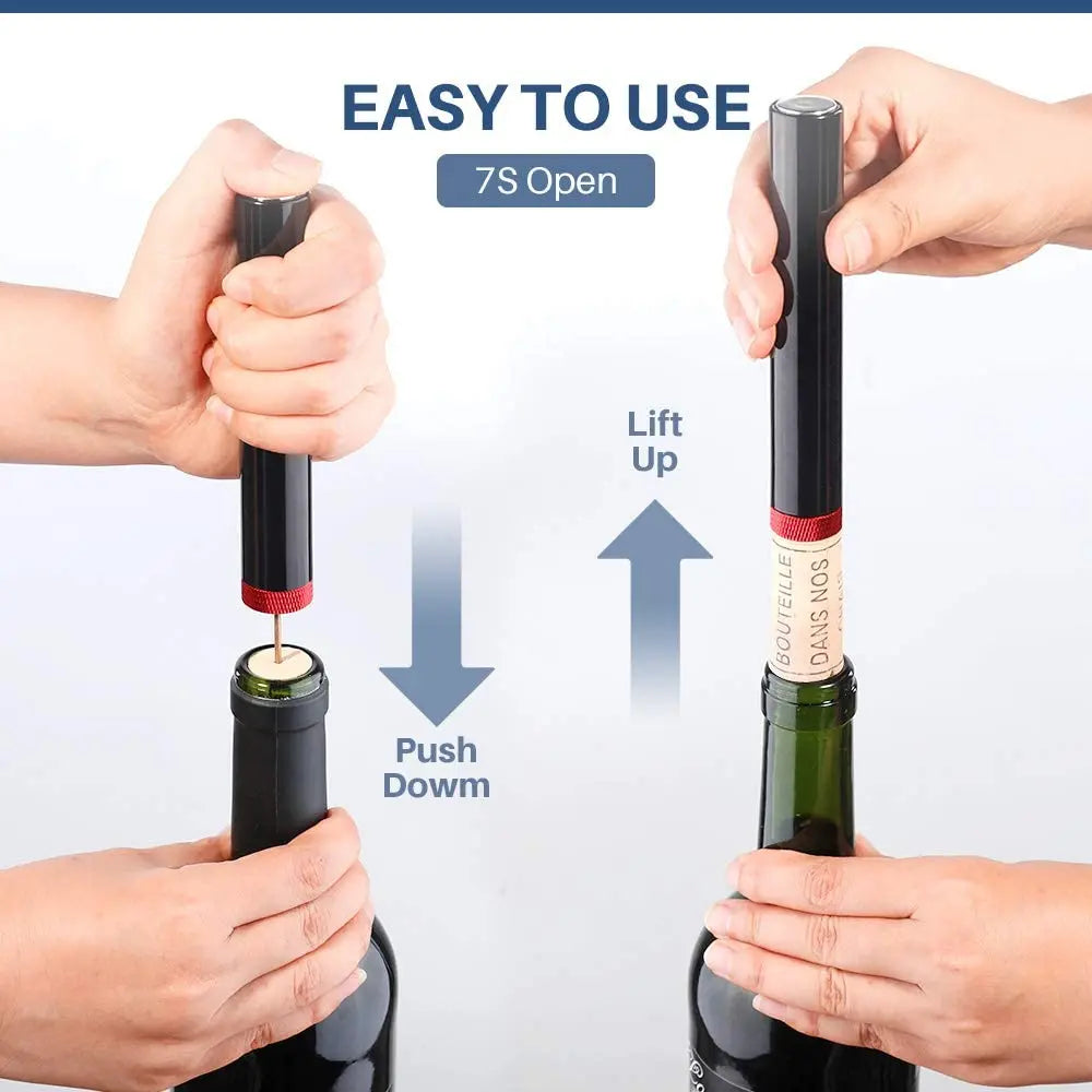 Air Pressure EZ Wine Wine Bottle Corkscrew Opener