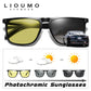 Anti-Glare Photochromic Polarized Day & Night Vision Driving Sunglasses