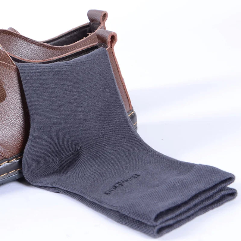 Ultra Comfortable Breathable Casual Bamboo Fiber Socks for Men (10Pairs)