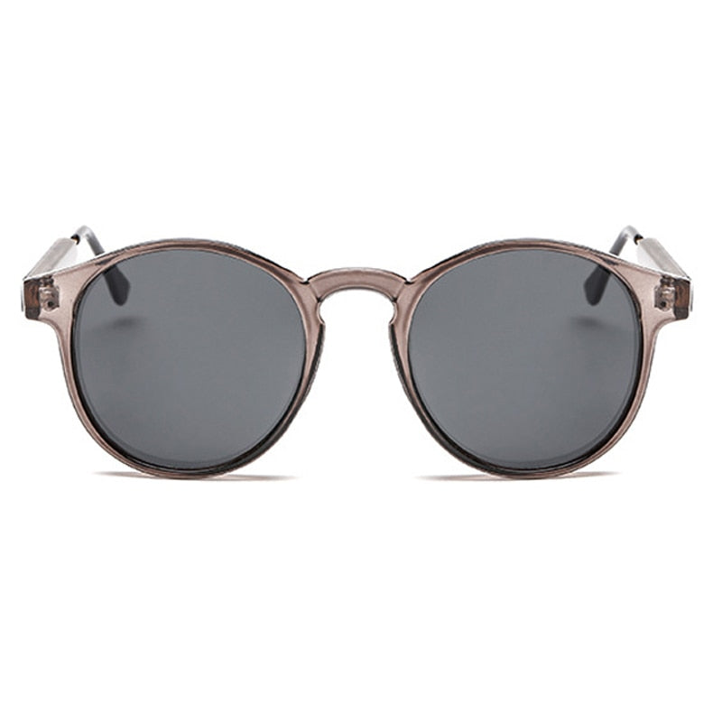 Retro Elegant Design UV400 Round Sunglasses