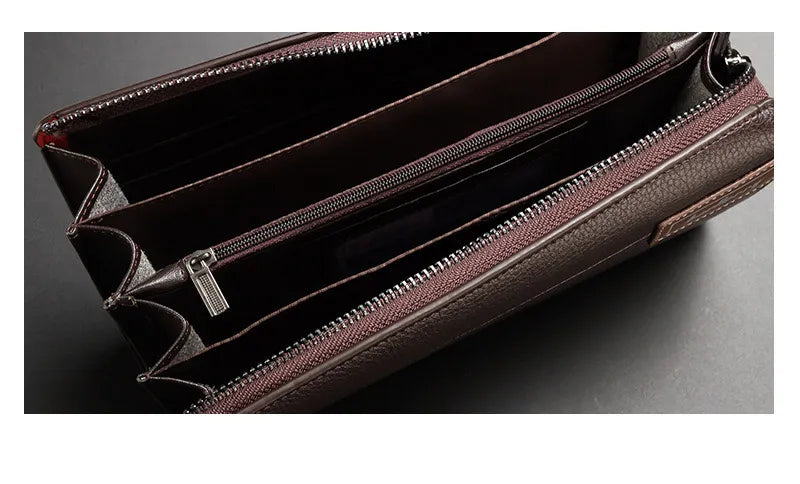 Large Capacity Carrying Handle Wallet For Men