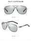 Polarized/Photochromic Square Magnesium Sunglasses