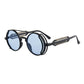Retro Steampunk HD UV400 Glare-Blocking Sunglasses