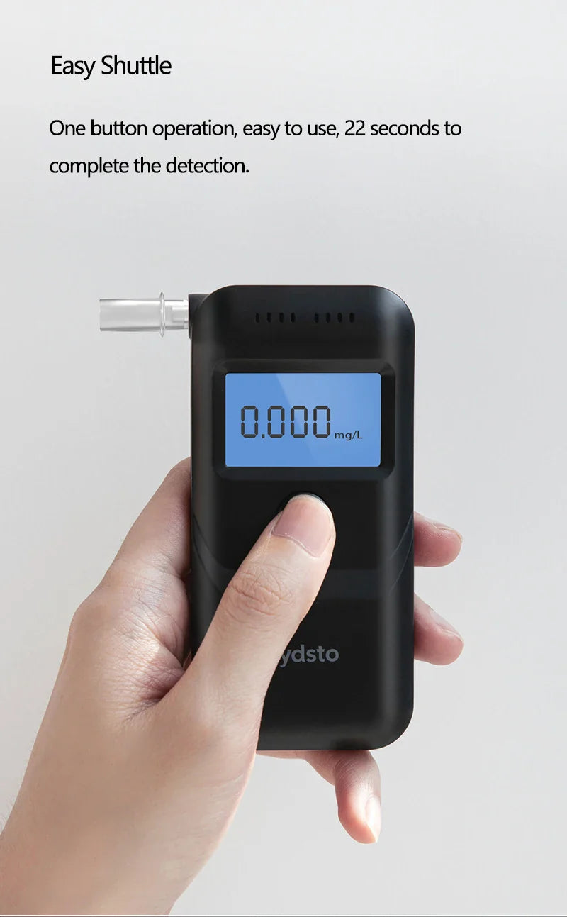 Professional Digital Alcohol Tester with LCD Display