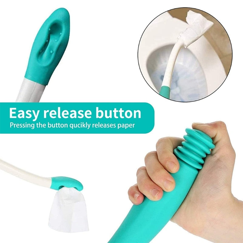 Long Handle Toilet Self Wipe Aid