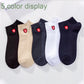Hypoallergenic Soft & Gentle Moisture-Wicking Breathable Bamboo Fiber Ankle Socks