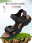 Lightweight Genuine Leather Men's Sandals