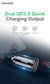 Baseus 30W Quick Charge 4.0 Dual Simultaneous Charging Universal Car Charger