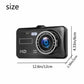 Smart Full HD Front & Rear Dash Cam Car DVR