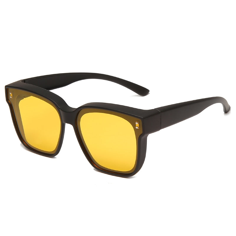 Polarized Driving Sunglasses - Wear Over Prescription Glasses