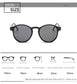 Retro Elegant Design UV400 Round Sunglasses