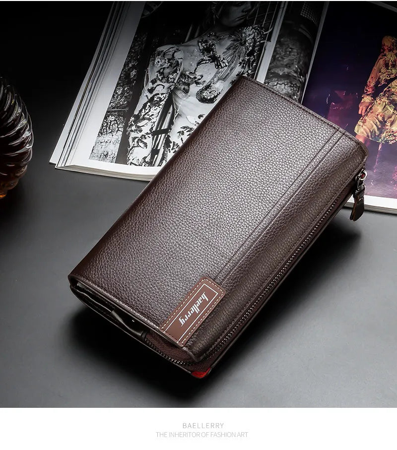 Large Capacity Carrying Handle Wallet For Men