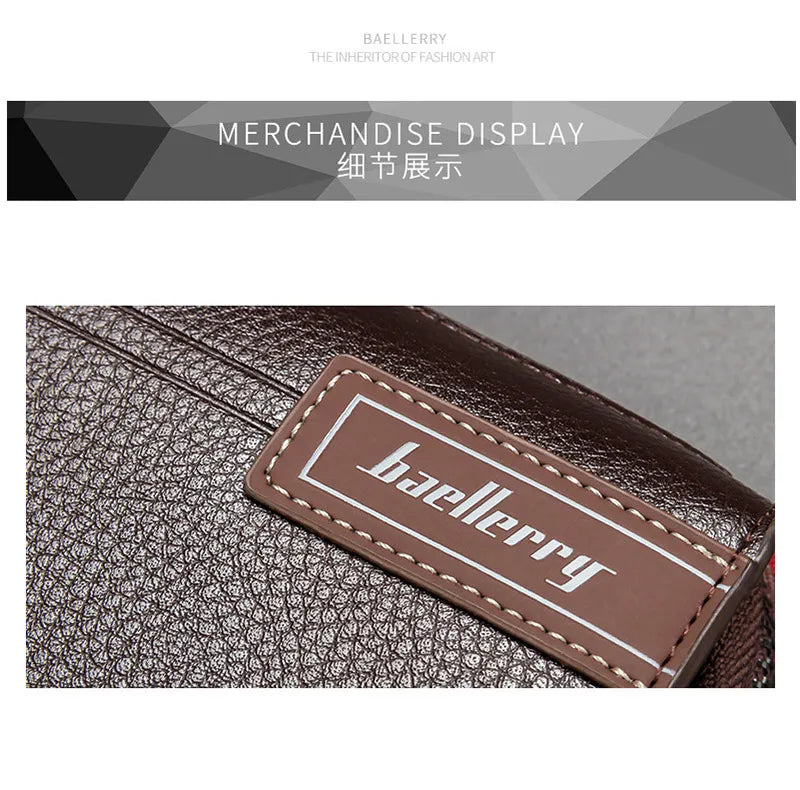 Large Capacity Carrying Handle Wallet For Men