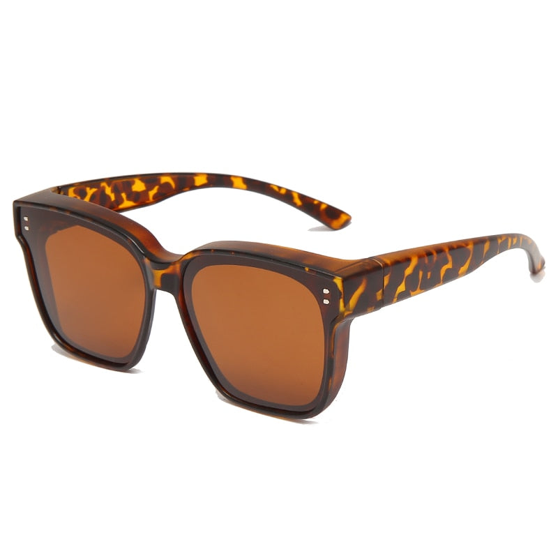 Polarized Driving Sunglasses - Wear Over Prescription Glasses