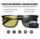 Anti-Glare Photochromic Polarized Day & Night Vision Driving Sunglasses
