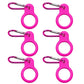 Hands-Free Silicone Water Bottle Clip Hook (6pcs)