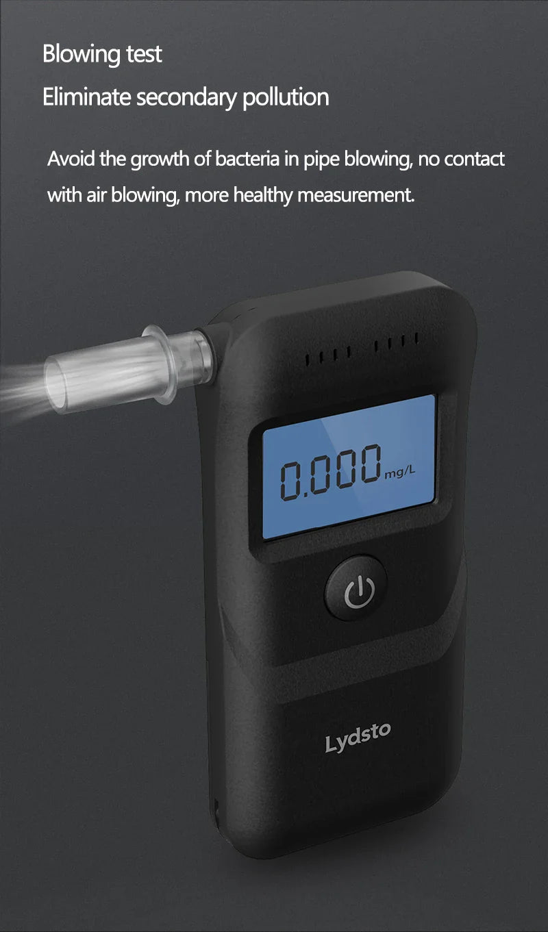 Professional Digital Alcohol Tester with LCD Display