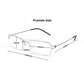 Ultralight- 5g- Anti Blue Light Rimless Reading Glasses