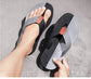 Woven Striped Lightweight Non-slip Comfortable Flip-flops