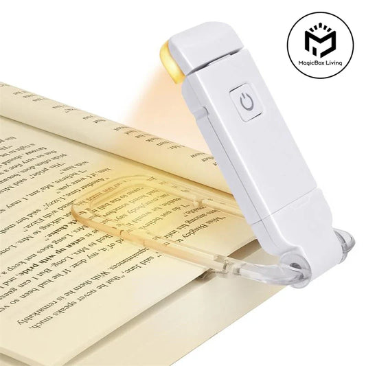 USB Rechargeable Eye Protection Clip Reading LED Light