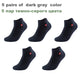 Hypoallergenic Soft & Gentle Moisture-Wicking Breathable Bamboo Fiber Ankle Socks