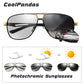 Polarized/Photochromic Square Magnesium Sunglasses