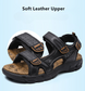 Lightweight Genuine Leather Men's Sandals