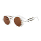 Retro Steampunk HD UV400 Glare-Blocking Sunglasses