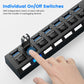 Multi USB Splitter With Switches