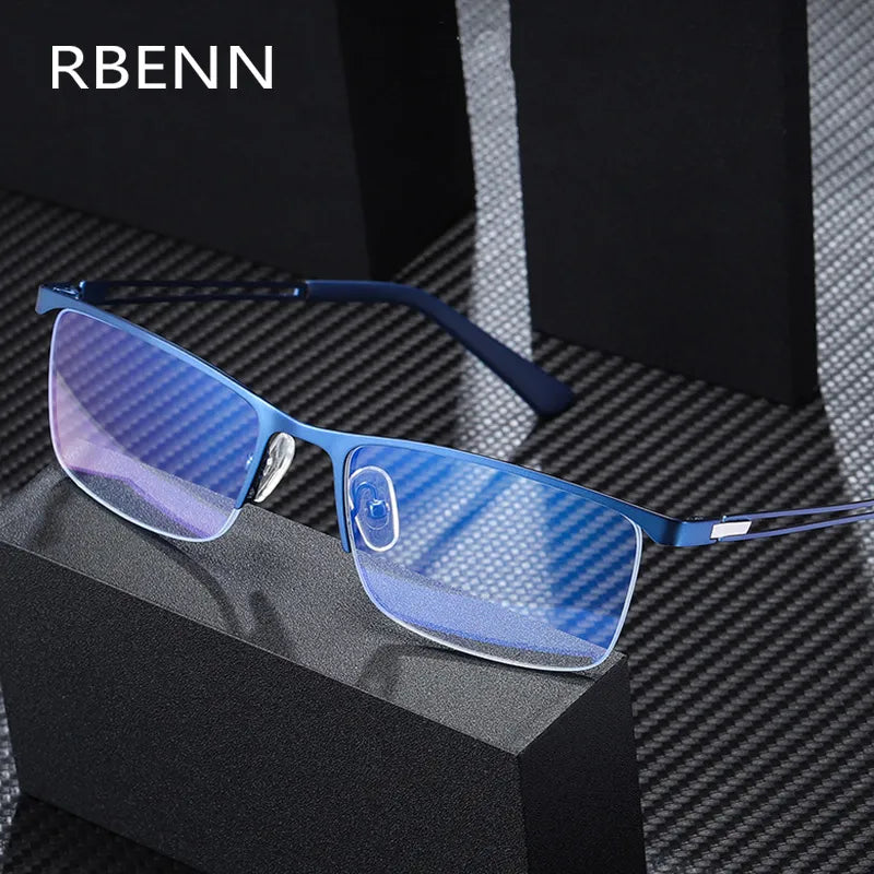 RBENN Anti Blue Light Ultralight Half Frame Reading Glasses
