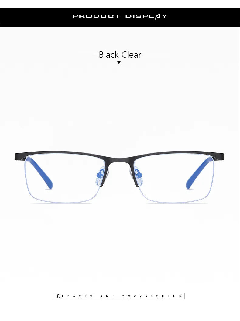 RBENN Anti Blue Light Ultralight Half Frame Reading Glasses