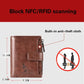 RFID Blocking Large Capacity Men's Wallet