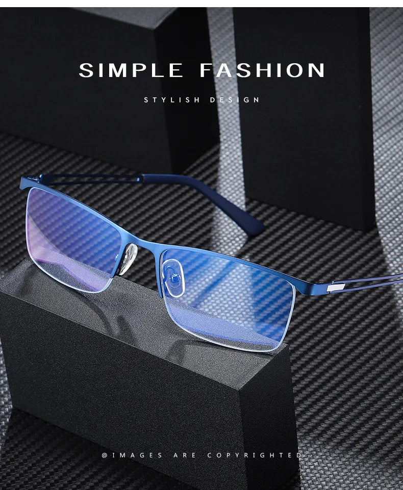 RBENN Anti Blue Light Ultralight Half Frame Reading Glasses