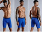 Long Breathable Cotton Men Boxer Underwear