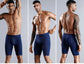 Long Breathable Cotton Men Boxer Underwear