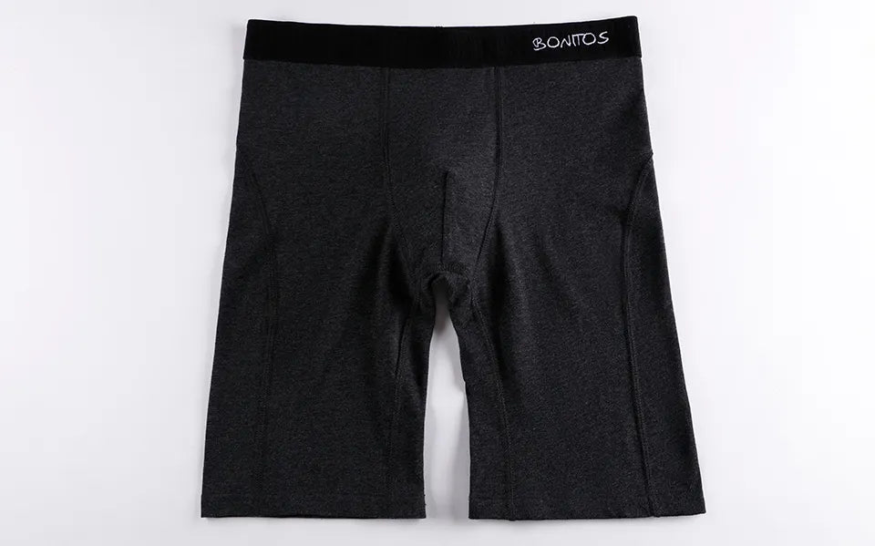Long Breathable Cotton Men Boxer Underwear