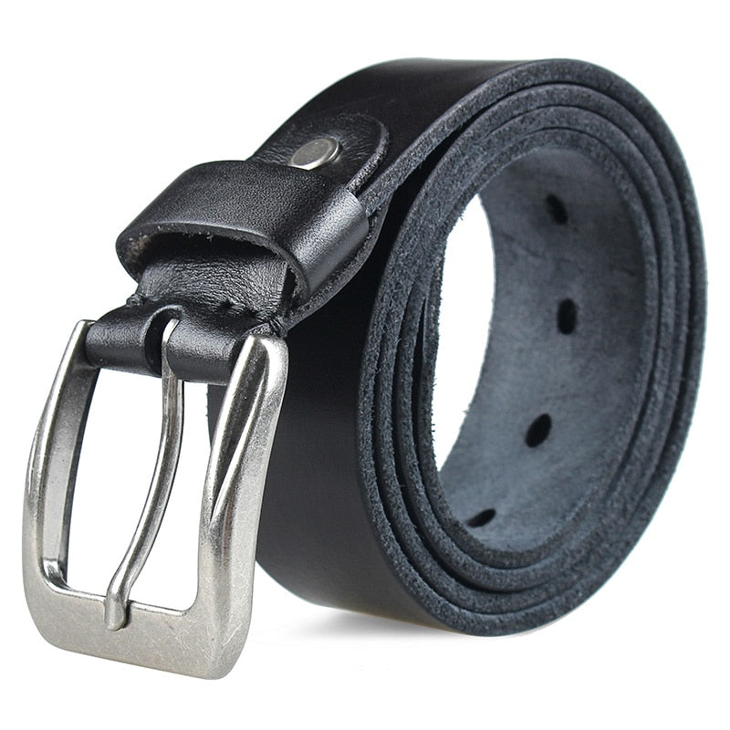 MEDYLA™ Vintage Pin Buckle Design Genuine Leather Belts