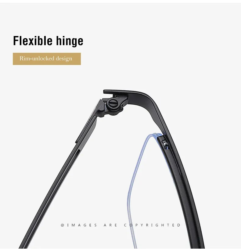 RBENN Anti Blue Light Ultralight Half Frame Reading Glasses