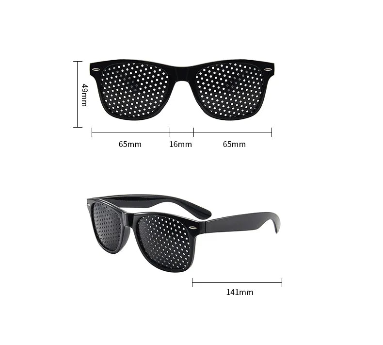 Anti-myopia Pinhole Vision Correction Glasses