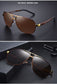 Polarized/Photochromic Square Magnesium Sunglasses