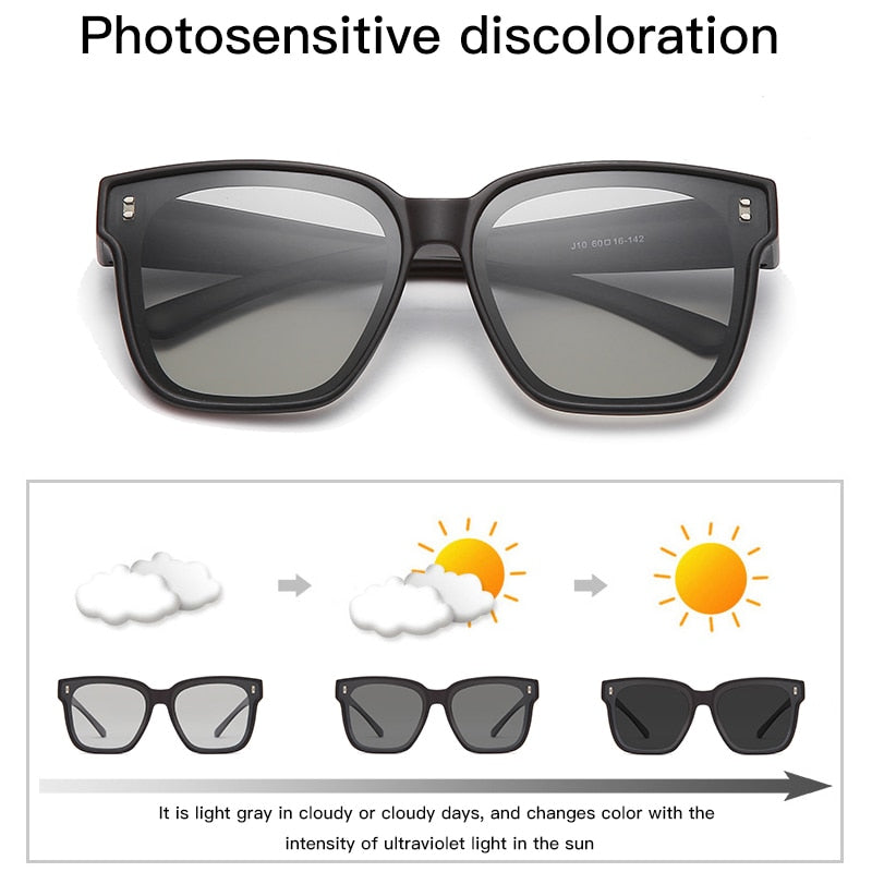 Polarized Driving Sunglasses - Wear Over Prescription Glasses
