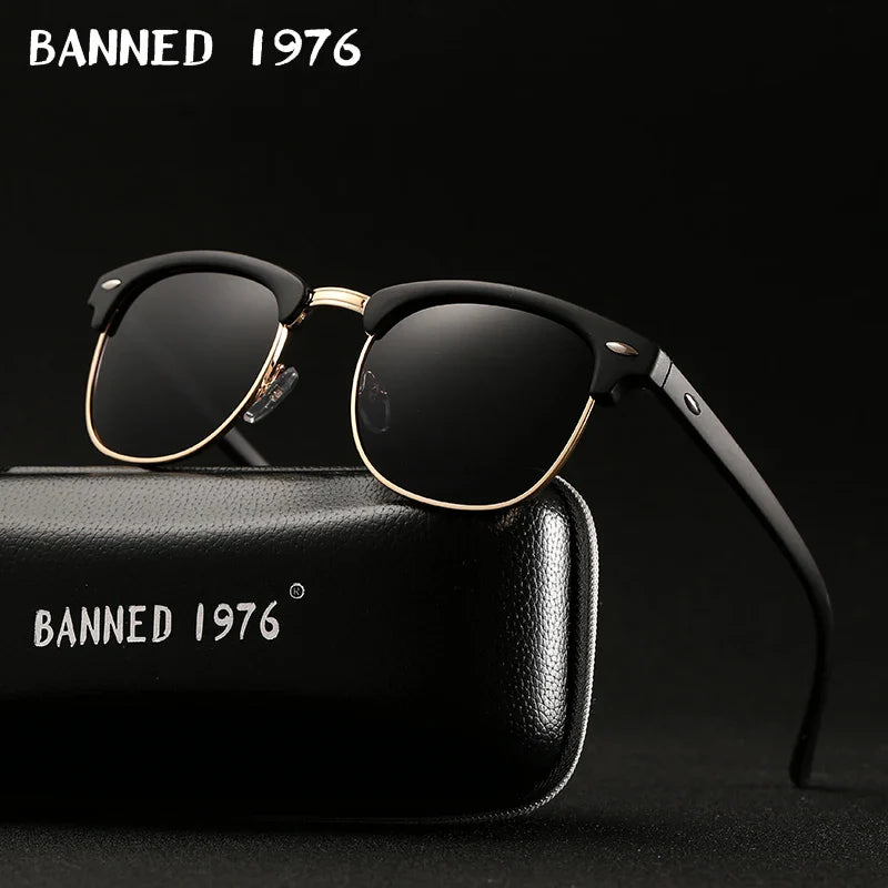 Folding Pocket HD Polarized Classic Driving Sunglasses