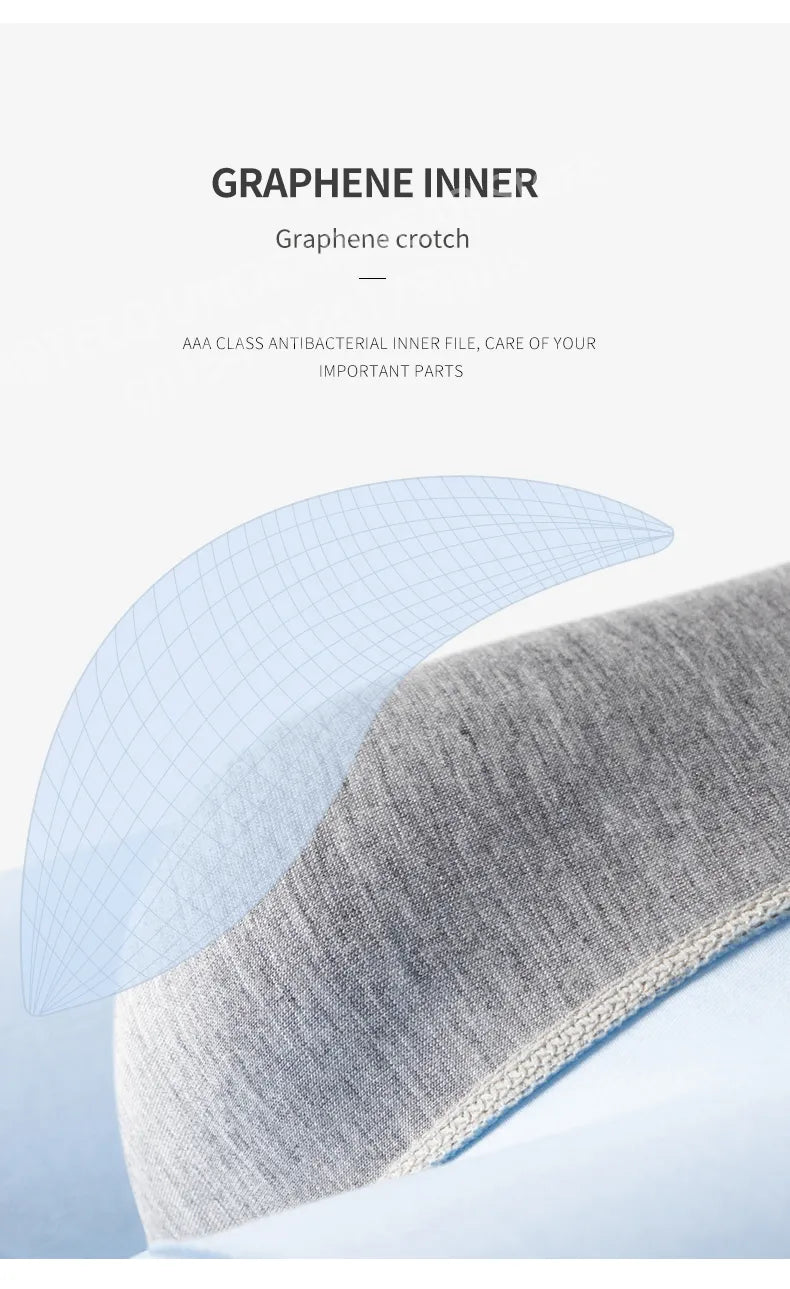 Pure Cotton Graphene-infused Antibacterial Men Boxer Shorts (3pcs)