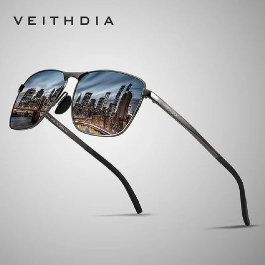 Crystal-Clear Vision Polarized UV400 Magnesium Alloy Frame Anti-Reflective Sunglasses