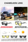 Anti-Glare Photochromic Polarized Day & Night Vision Driving Sunglasses