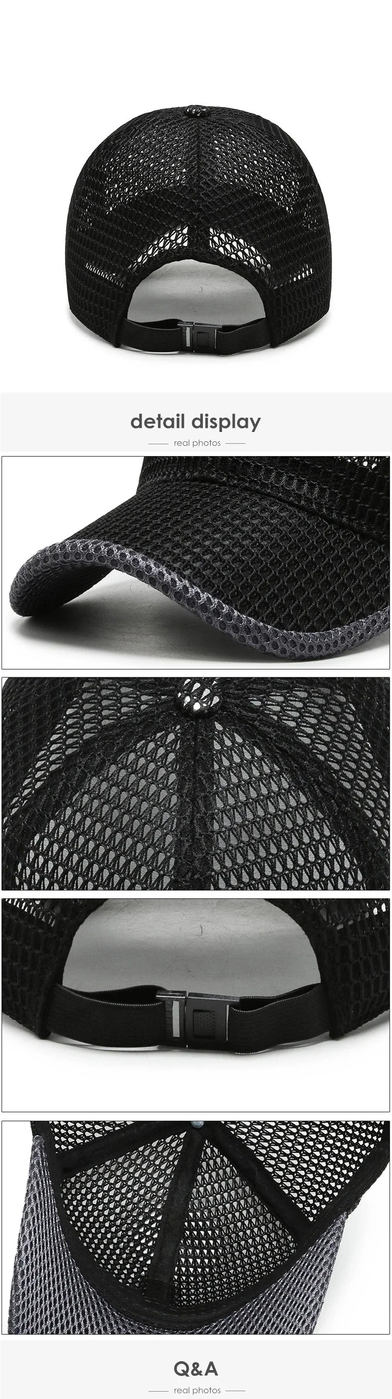 Ultra-Breathable Classic Look with Modern Utility Mesh Baseball Cap