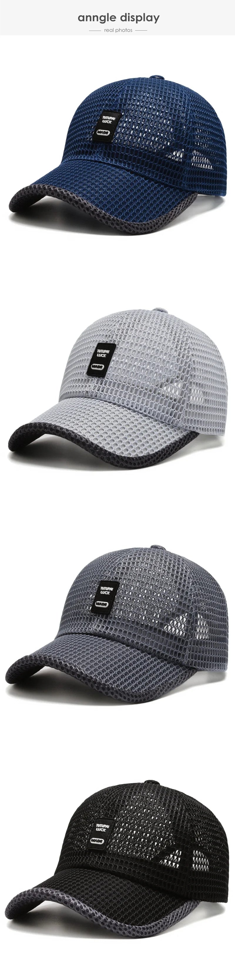 Ultra-Breathable Classic Look with Modern Utility Mesh Baseball Cap